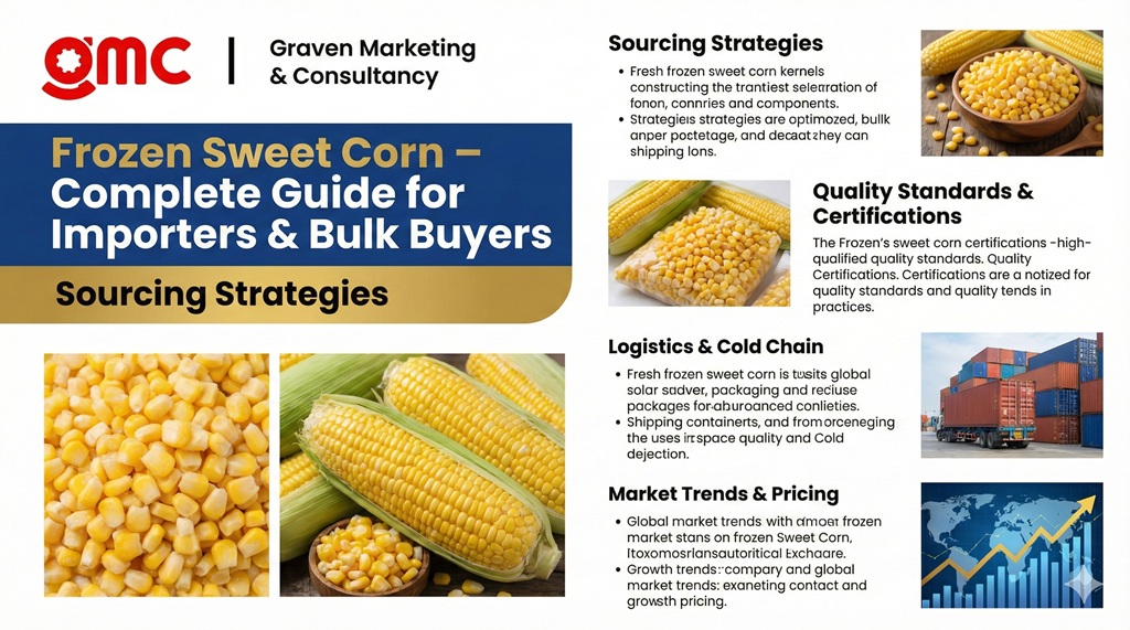 Frozen Sweet Corn – Complete Guide for Importers & Bulk Buyers